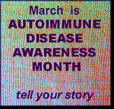 autoimmune disease awareness month badge